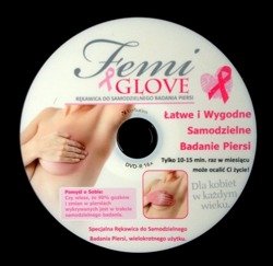 FemiGlove - Specjalna Rękawica do Badania Piersi, wielokrotnego użytku + DVD GRATIS